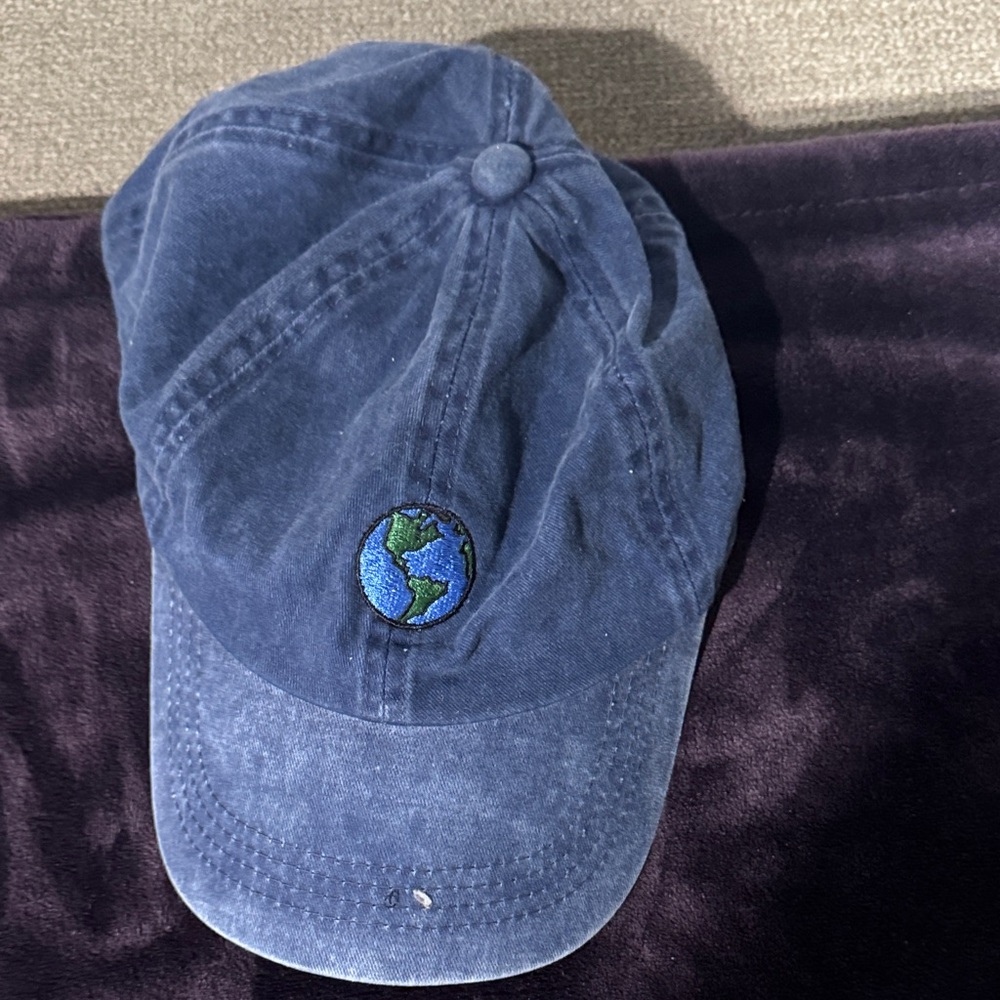 Blue Earth Embroidered Cap